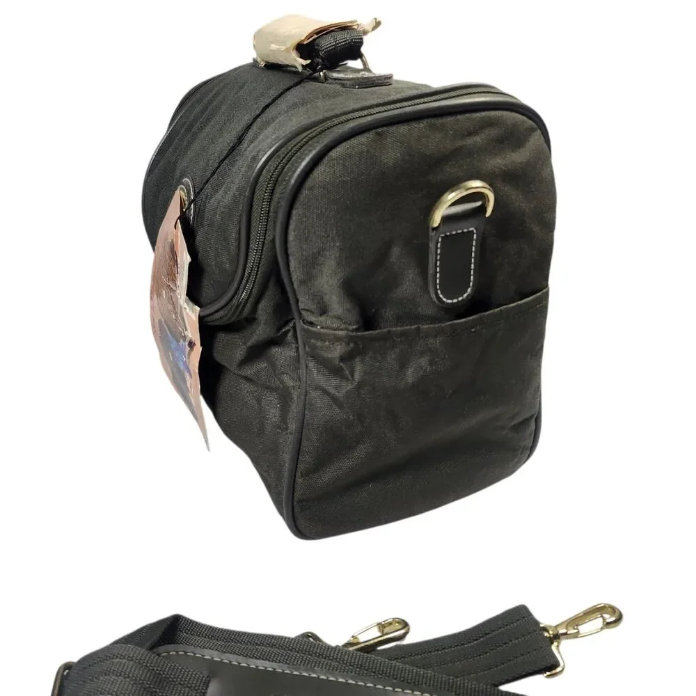 Diane Von Furstenberg Vintage‎ Olive Green Travel Bag Toiletry Luggage NWT